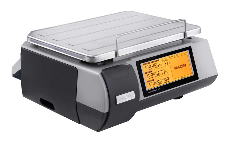 ترازوی لیبل پرینتر رادین مدل MKII-B ظرفیت 40 کیلوگرمی