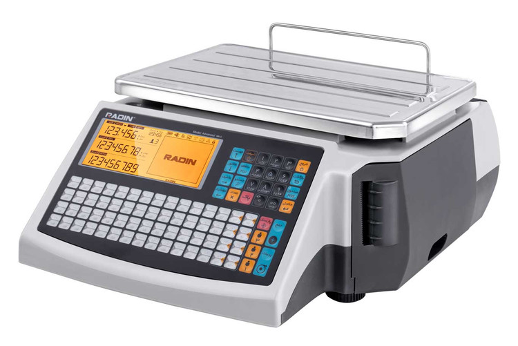 ترازوی لیبل پرینتر رادین مدل MKII-B ظرفیت 40 کیلوگرمی